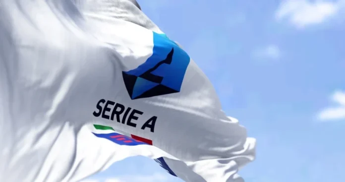 Serie A logo flaga