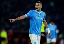 Napoli – Verona przewidywane jedenastki na mecz (07.01.2026) Napoli - Alessandro Buongiorno 1