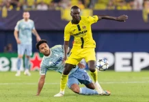 Villarreal CF – SSC Napoli jedenastki wyjściowe (13.10.2026) Villarreal CF - Pape Gueye 1